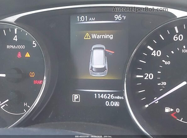 KNMAT2MT3GP631483 2016 NISSAN ROGUE Silver Widok tylnych siedzeń