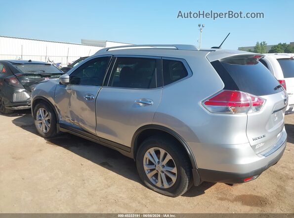 KNMAT2MT3GP631483 2016 NISSAN ROGUE Silver Widok wnętrza 360 stopni