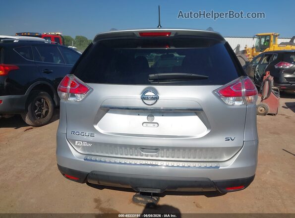 KNMAT2MT3GP631483 2016 NISSAN ROGUE Silver 