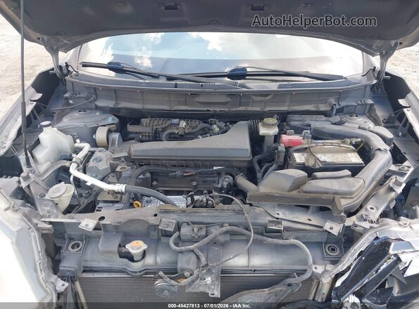 KNMAT2MT3GP655833 2016 NISSAN ROGUE Серый Вид сзади