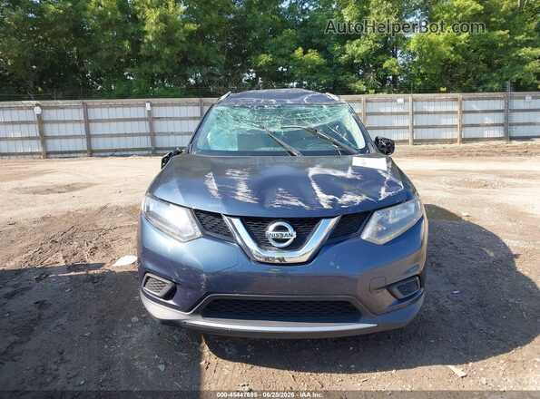 KNMAT2MT3GP694731 2016 NISSAN ROGUE Blue Vista del salpicadero