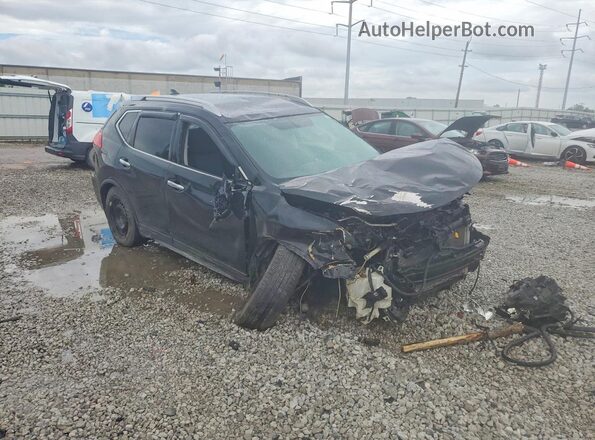 KNMAT2MT3HP522541 2017 NISSAN ROGUE Black Front right