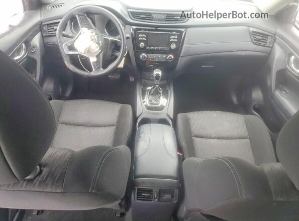 KNMAT2MT3HP522541 2017 NISSAN ROGUE Black Dashboard view