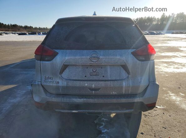 KNMAT2MT3HP527254 2017 NISSAN ROGUE Silver Rear view