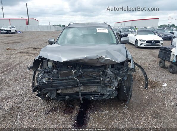 KNMAT2MT3HP534365 2017 NISSAN ROGUE Gray Rear interior view