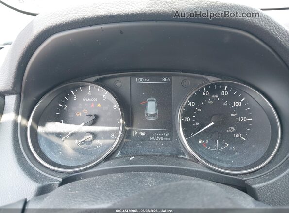 KNMAT2MT3HP554471 2017 NISSAN ROGUE Gray Widok tylnych siedzeń