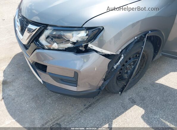 KNMAT2MT3HP554471 2017 NISSAN ROGUE Gray Widok z przodu
