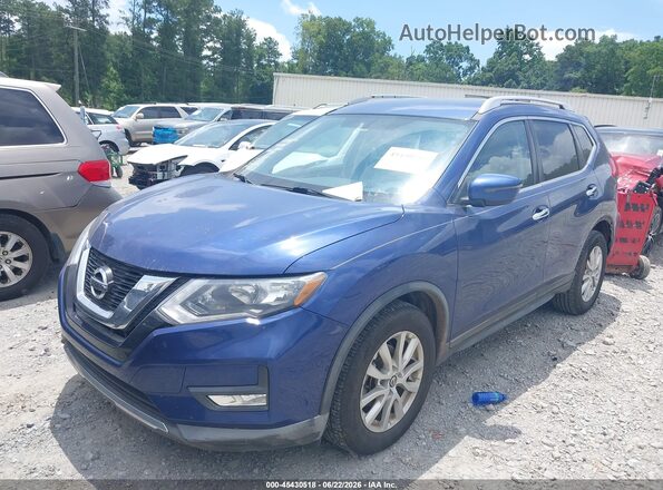 KNMAT2MT3HP559654 2017 NISSAN ROGUE Blue Front left