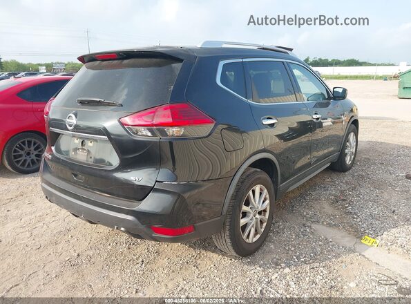 KNMAT2MT3HP610103 2017 NISSAN ROGUE Черный Задняя правая четверть