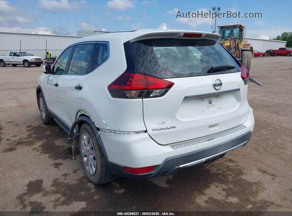 KNMAT2MT3JP558302 2018 NISSAN ROGUE White უკანა მარცხენა