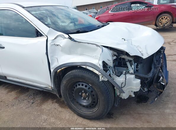 KNMAT2MT3JP558302 2018 NISSAN ROGUE White წინა ხედი