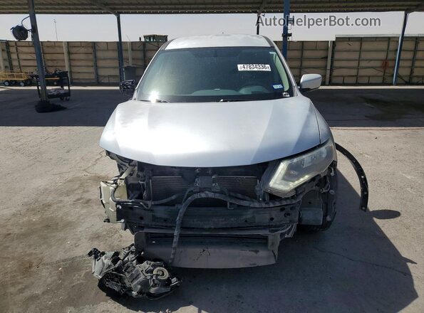 KNMAT2MT3JP571809 2018 NISSAN ROGUE Silver Вид спереду