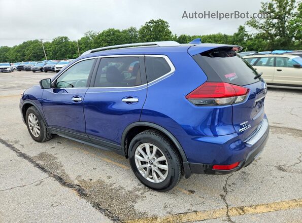 KNMAT2MT3JP605912 2018 NISSAN ROGUE Синий 