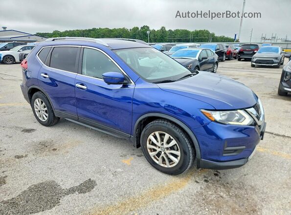 KNMAT2MT3JP605912 2018 NISSAN ROGUE Синий 