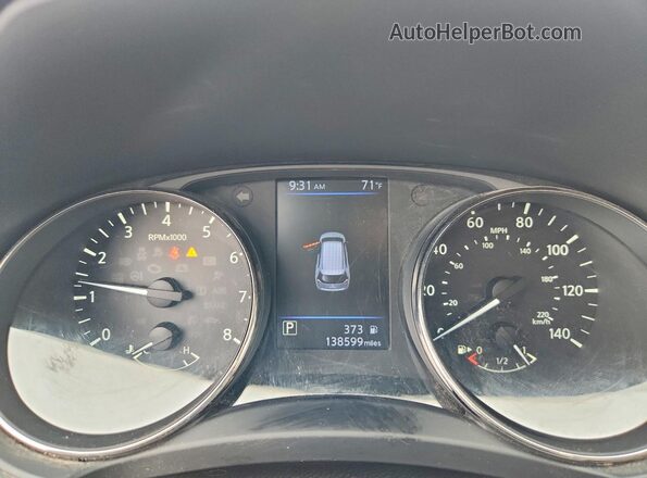 KNMAT2MT3JP605912 2018 NISSAN ROGUE Синий 