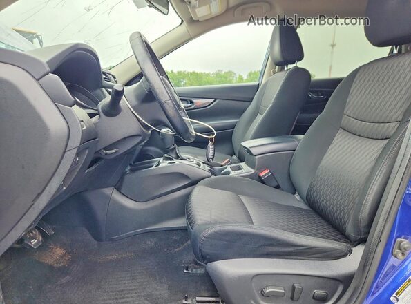 KNMAT2MT3JP605912 2018 NISSAN ROGUE Синий 