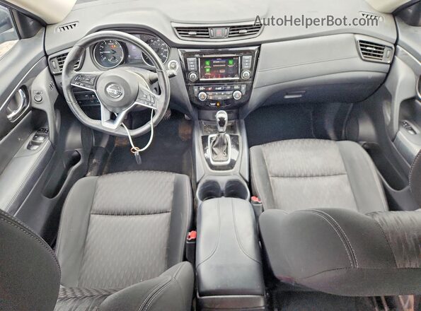 KNMAT2MT3JP605912 2018 NISSAN ROGUE Синий 
