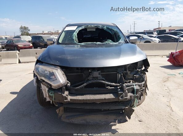 KNMAT2MT3JP618983 2018 NISSAN ROGUE Gray უკანა სალონის ხედი