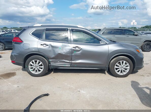 KNMAT2MT3KP548256 2019 NISSAN ROGUE Gray Widok wnętrza z tyłu