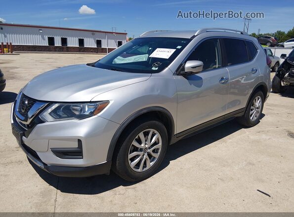 KNMAT2MT3LP504369 2020 NISSAN ROGUE Silver Առջևի ձախ երեք քառորդ տեսարան