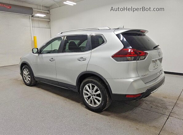 KNMAT2MT3LP527568 2020 NISSAN ROGUE Silver Trasero izquierdo