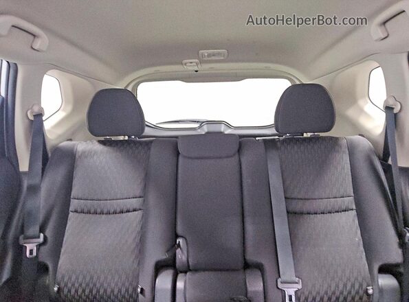 KNMAT2MT3LP527568 2020 NISSAN ROGUE Silver Vista de los asientos traseros