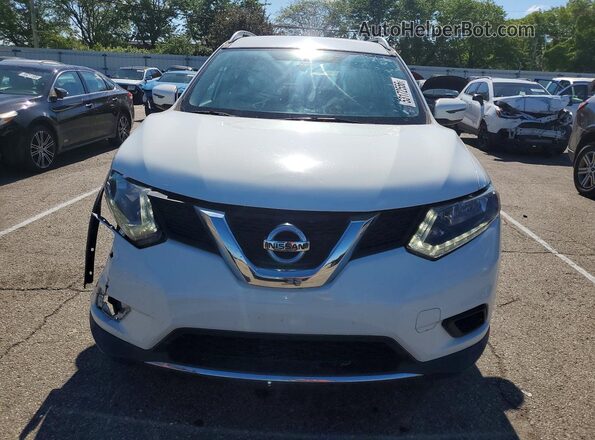 KNMAT2MT4GP629189 2016 NISSAN ROGUE White Вид спереду