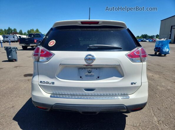 KNMAT2MT4GP631122 2016 NISSAN ROGUE White 