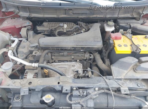 KNMAT2MT4GP668011 2016 NISSAN ROGUE Red Rear view