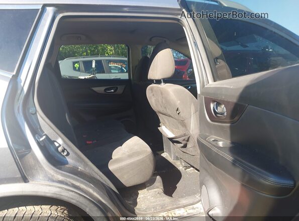 KNMAT2MT4GP669076 2016 NISSAN ROGUE Gray VIN კოდის სტიკერის ხედი