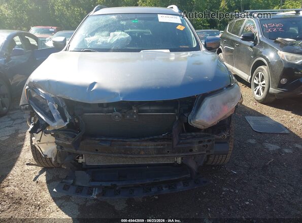 KNMAT2MT4GP669076 2016 NISSAN ROGUE Gray უკანა სალონის ხედი