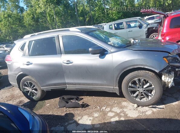 KNMAT2MT4GP669076 2016 NISSAN ROGUE Gray სალონის 360-გრადუსიანი ხედი