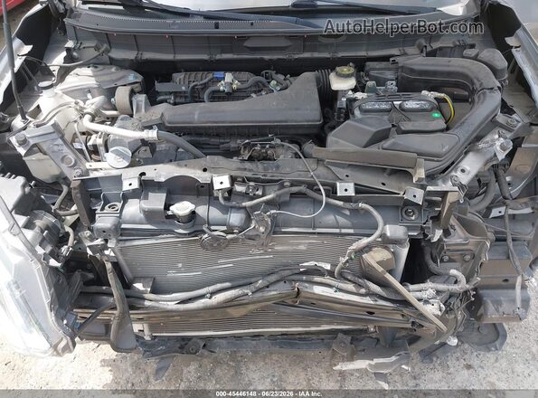 KNMAT2MT4GP687173 2016 NISSAN ROGUE Gray Вид ззаду
