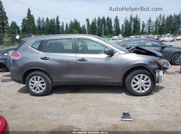 KNMAT2MT4GP687173 2016 NISSAN ROGUE Gray Вид задньої частини салону