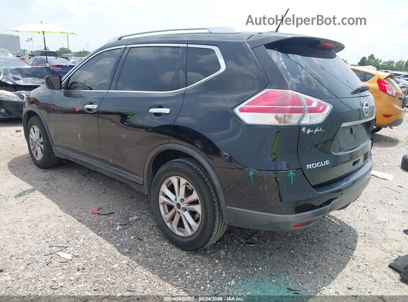 KNMAT2MT4GP722407 2016 NISSAN ROGUE Black Tył lewy