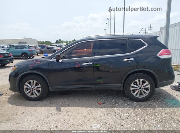 KNMAT2MT4GP722407 2016 NISSAN ROGUE Black Widok wnętrza 360 stopni