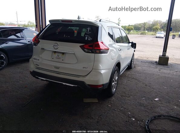 KNMAT2MT4HP527800 2017 NISSAN ROGUE Белый Задняя правая четверть