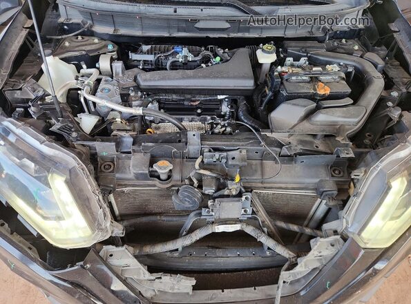 KNMAT2MT4HP583784 2017 NISSAN ROGUE Black 