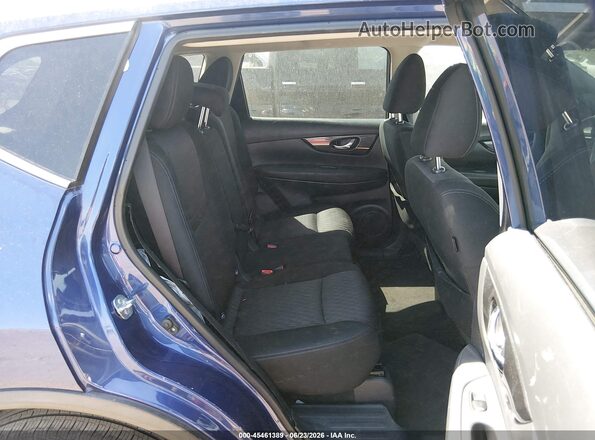 KNMAT2MT4JP508556 2018 NISSAN ROGUE Blue VIN կոդի պիտակի տեսք