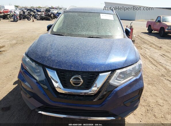 KNMAT2MT4JP508556 2018 NISSAN ROGUE Blue Առջևի վահանակի տեսք
