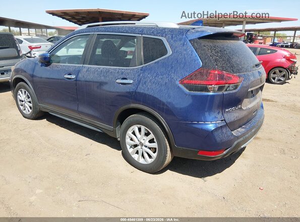 KNMAT2MT4JP508556 2018 NISSAN ROGUE Blue Հետևի ձախ