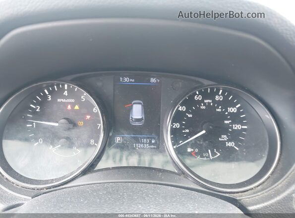 KNMAT2MT4JP524157 2018 NISSAN ROGUE Gray უკანა სავარძლების ხედი