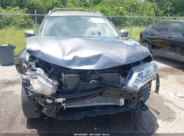 KNMAT2MT4JP524157 2018 NISSAN ROGUE Gray უკანა სალონის ხედი