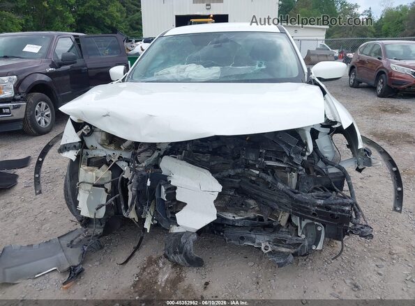 KNMAT2MT4JP568241 2018 NISSAN ROGUE White Դիմացի տեսք