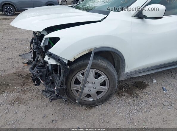 KNMAT2MT4JP568241 2018 NISSAN ROGUE White Սարքավորումների վահանակի տեսք