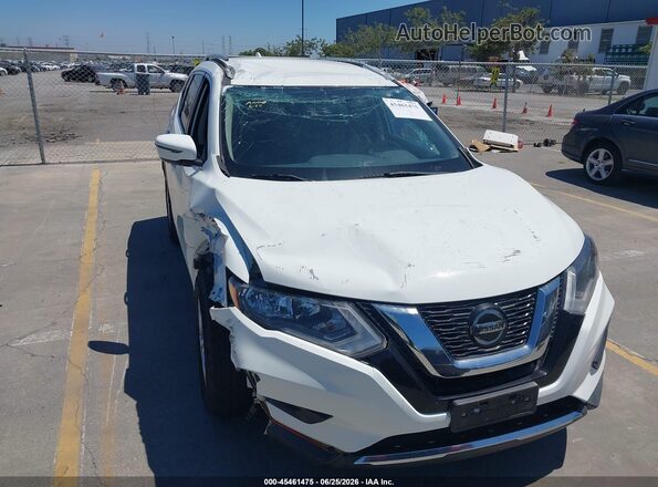 KNMAT2MT4JP591597 2018 NISSAN ROGUE White Դիմացի տեսք