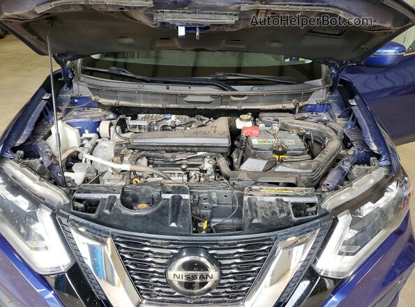 KNMAT2MT4KP509983 2019 NISSAN ROGUE Blue 