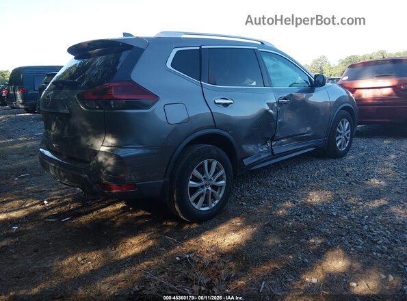 KNMAT2MT4KP544877 2019 NISSAN ROGUE Серебряный Задняя правая четверть