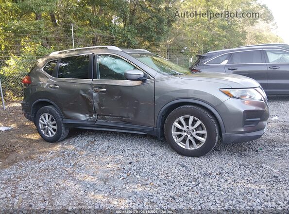 KNMAT2MT4KP544877 2019 NISSAN ROGUE Серебряный Вид задней части салона