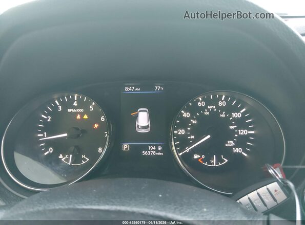 KNMAT2MT4KP544877 2019 NISSAN ROGUE Серебряный Вид задних сидений